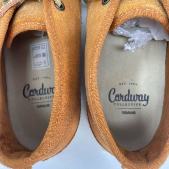 Men's Gravis Cordway Collective Suede Nubuck Sneaker shoes sz. 7 - Picture 4 of 9